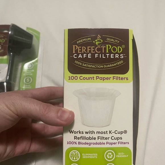 Coffee pod filters and scoop - Picture 6 of 6